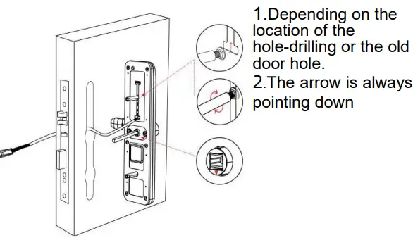 Guangzhou Weshine Electronic Technology H2 Smart Lock - Screw Casing