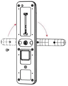 Guangzhou Weshine Electronic Technology H2 Smart Lock - direction1
