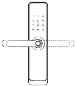 Guangzhou Weshine Electronic Technology H2 Smart Lock - direction2