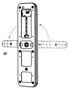 Guangzhou Weshine Electronic Technology H2 Smart Lock - direction4