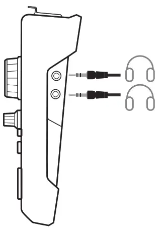 ATEN UC8000 AI Audio Mixer MicLIVE 6 CH - headphones