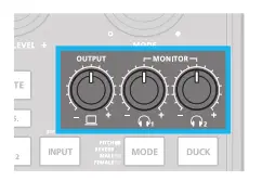 ATEN UC8000 AI Audio Mixer MicLIVE 6 CH - output volume