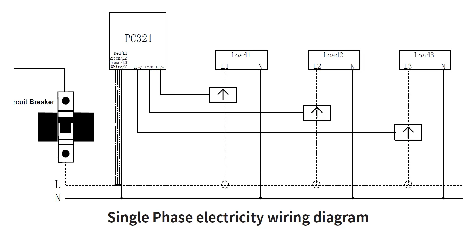 owon PC321-TY Single-3-phase Power Clamp fig5