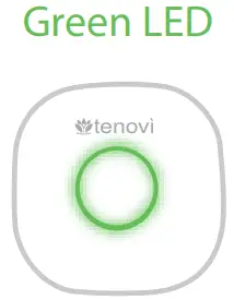 tenovi Gateway Transmits - Green LED