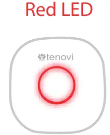 tenovi Gateway Transmits - Red LED