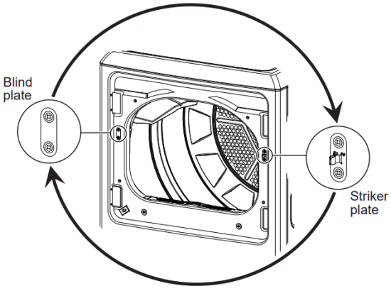 GE Appliances GTX33GASKWW Dryers - opposite