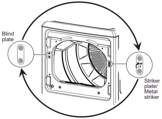 GE Appliances GTX33GASKWW Dryers - positions