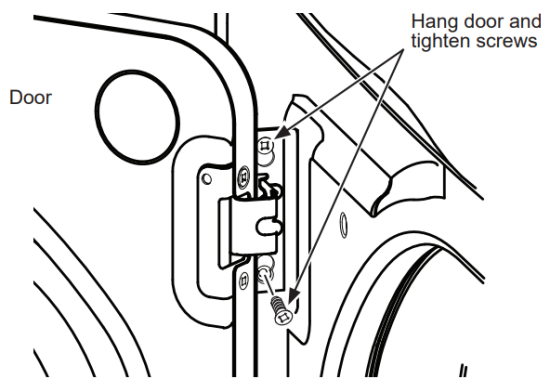 GE Appliances GTX33GASKWW Dryers - screws