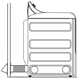 GE Appliances GTX33GASKWW Dryers - wall