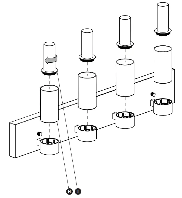 artika VAN4RA HD2CR Essence 4 4 Light LED Vanity Light - INSTALLATIO