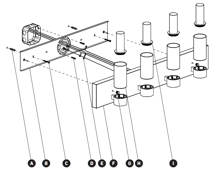 artika VAN4RA HD2CR Essence 4 4 Light LED Vanity Light - INSTALLATION