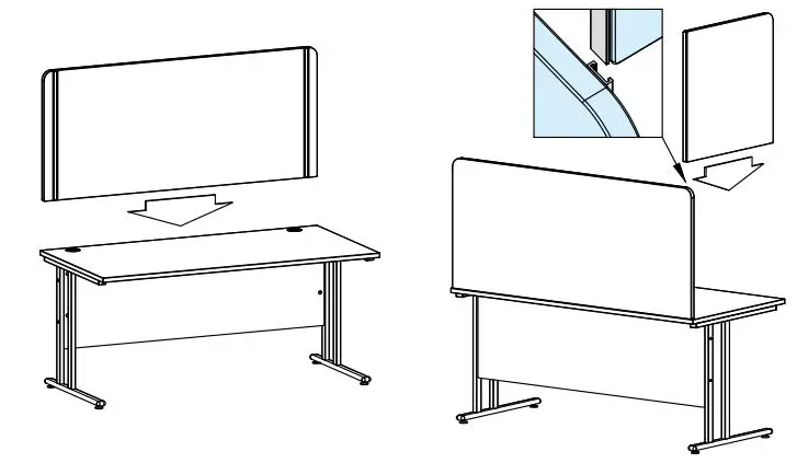 dams 3 Sided High Screens - Item Requires 1