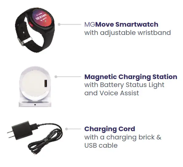 MEDICAL GUARDIAN MG Move Smartwatch- Box