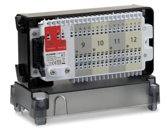SALUS KL04NSB 24V Extension Module Wiring Centre