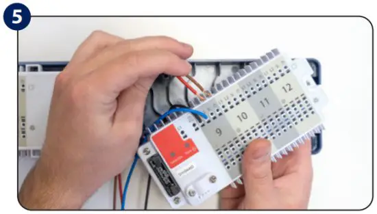 SALUS KL04NSB 24V Extension Module Wiring Centre - INSTALLATION 5
