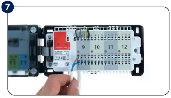 SALUS KL04NSB 24V Extension Module Wiring Centre - INSTALLATION 7
