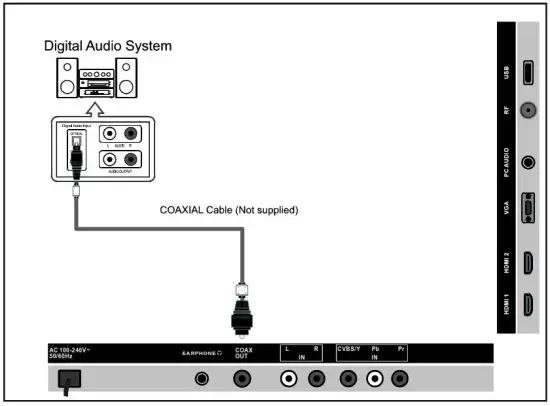 naxa NTD-2460A 24 Inch Wide Screen HD LED TV - box 1