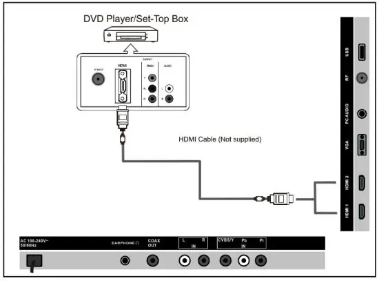 naxa NTD-2460A 24 Inch Wide Screen HD LED TV - dvd