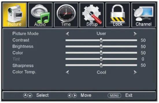 naxa NTD-2460A 24 Inch Wide Screen HD LED TV - page kk