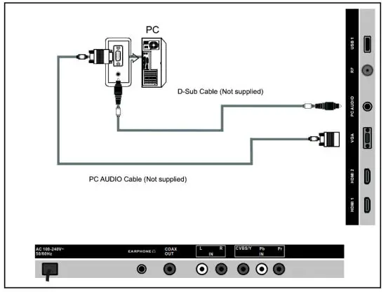 naxa NTD-2460A 24 Inch Wide Screen HD LED TV - pc