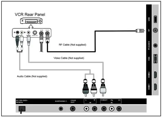naxa NTD-2460A 24 Inch Wide Screen HD LED TV - system