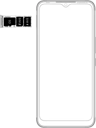 Infinix X659B HOT 10i Smartphone - SIM SD