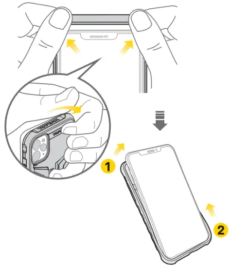 USE AS A REGULAR IPHONE CASE