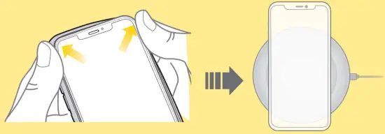 REMOVE RIDECASE FOR WIRELESS CHARGING