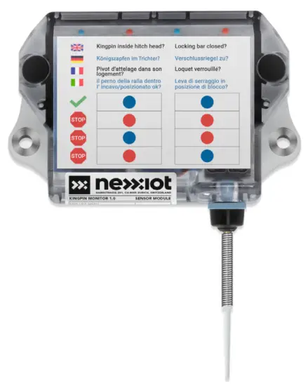 nexxiot Kingpin Monitor 1 0 T3000 MAZ80800 Sensor - pairing app