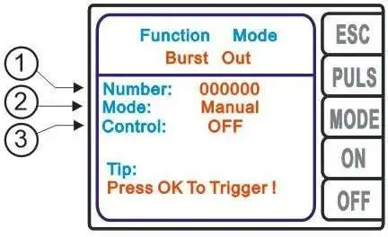 burst function