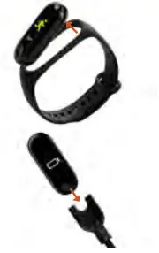 TIKKERS TKS01 0005 Series 1 Kids Black Smart Activity Tracker - QUICK START GUIDE