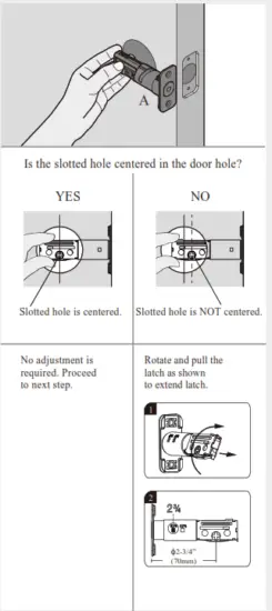 hugolog DE DOOR 16H 1162 Keyless Entry Door Lock - door