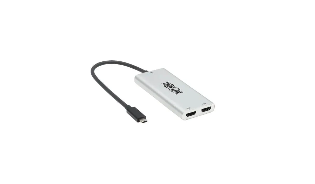 Tripp-lite Mtb3-002-hd Thunderbolt 3 To Dual Hdmi Adapter User Guide