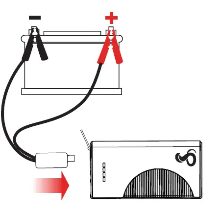 Cobra Compact 800A Jump Starterfig 4