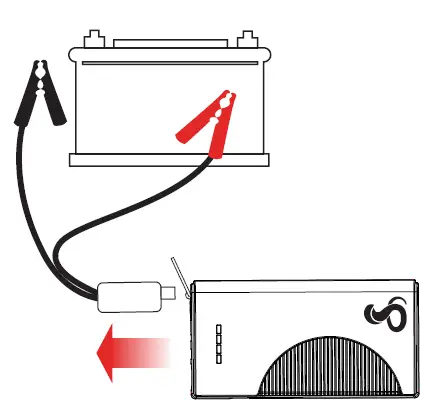 Cobra Compact 800A Jump Starterfig 6