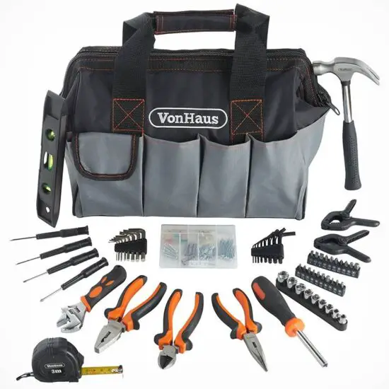 VonHaus 3515251 92 Piece Tool Kit and Bag