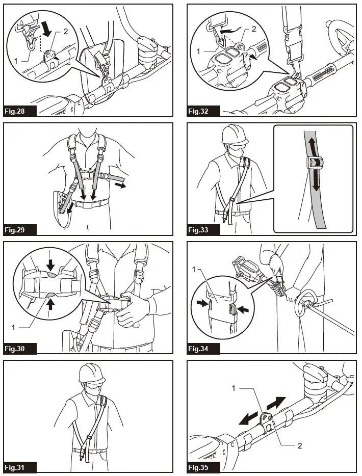 makita UR002G Cordless Grass Trimmer 06