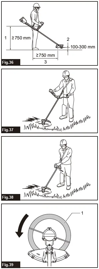 makita UR002G Cordless Grass Trimmer 07