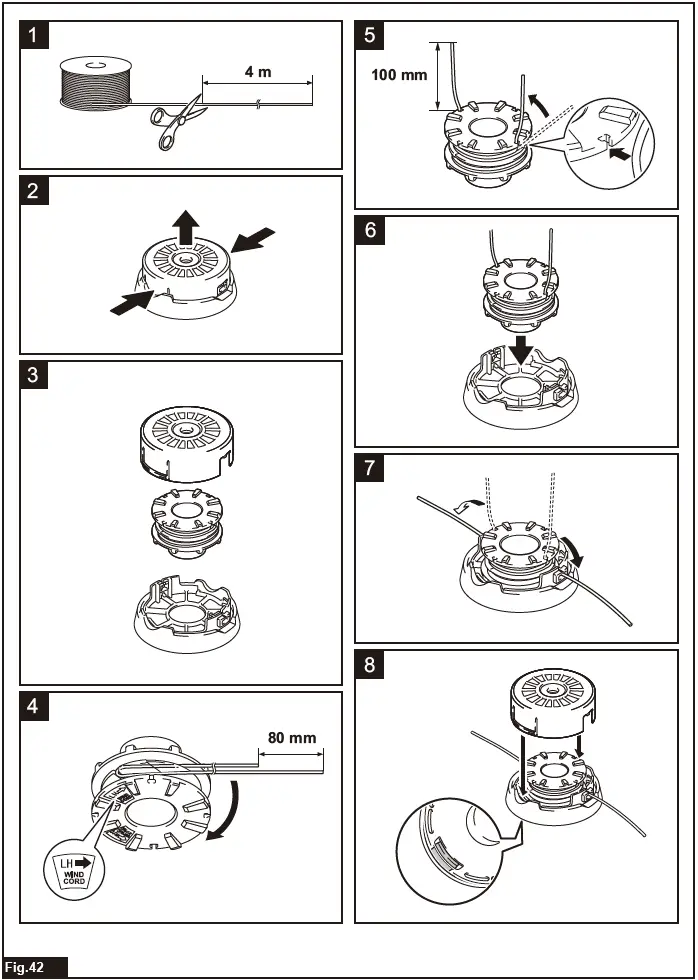 makita UR002G Cordless Grass Trimmer 10