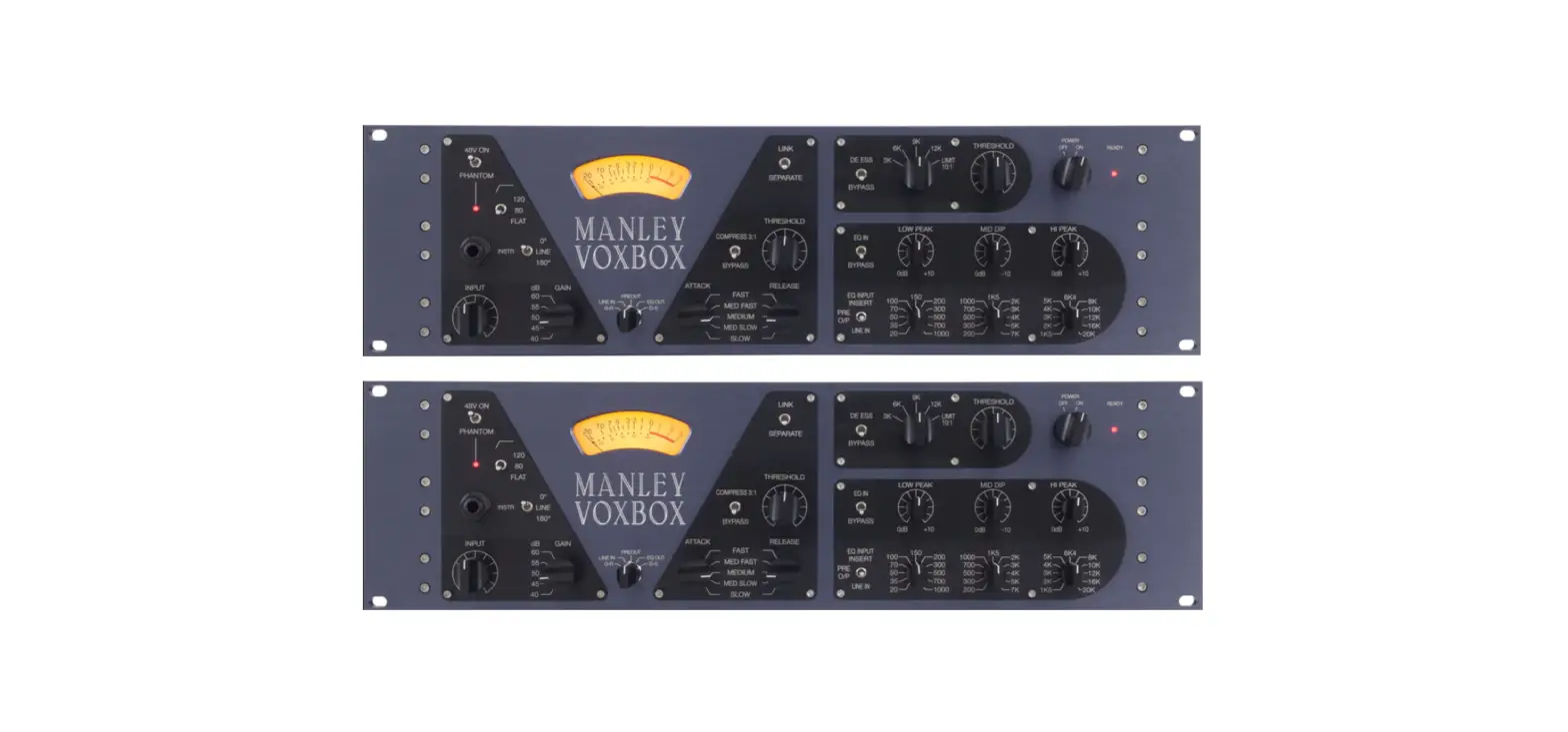 Manley Laboratories Man5c Voxbox Reference Channel Strip Owner's Manual Manley Laboratories Man5c Voxbox Reference Channel Strip Owner's Manual