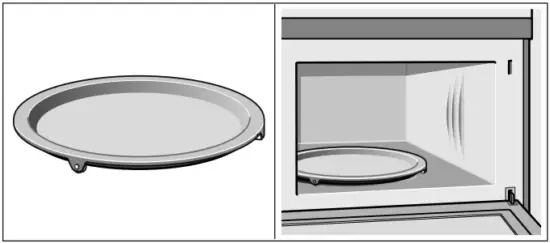 FORNO TF044E4ME SH0D Built In Combination Oven with Hot Air and Microwave - Accessories