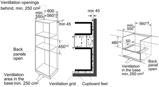 FORNO TF044E4ME SH0D Built In Combination Oven with Hot Air and Microwave - image