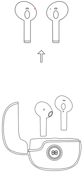 K9 True Wireless Stereo Earphones - Fig 1