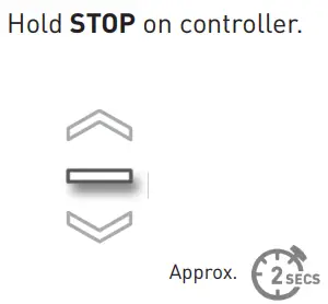 ROLLEASE ACMEDA 003B9ACA3A Automate Arc Cord Lift Motors - Send shade to favorite position