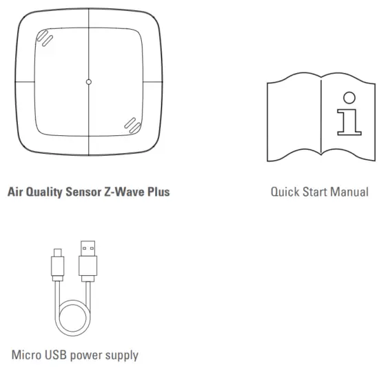 EUROTRONIC Air Quality Sensor Z Wave Plus - 3