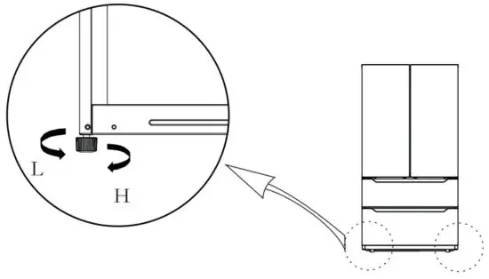 BERTAZZONI REF36FDFIXNV 36 Inch 4-Door French Door Refrigerator - figure 12