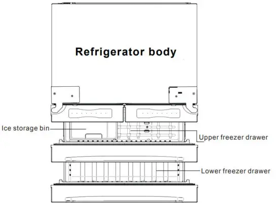 BERTAZZONI REF36FDFIXNV 36 Inch 4-Door French Door Refrigerator - figure 21