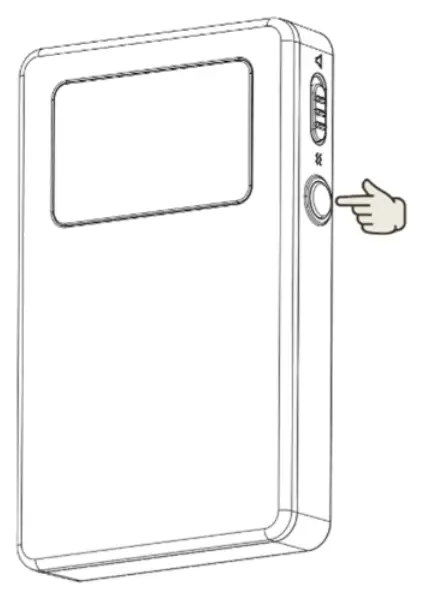 SoftBank Whiz Vacuum Cleaning Robot - button,1