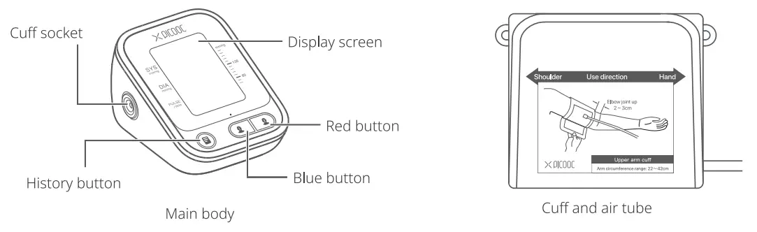 PICOOC PA 4 Blood Pressure Meter 1
