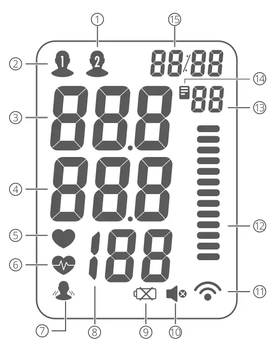 PICOOC PA 4 Blood Pressure Meter 2